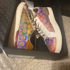 Barely worn Coach shoes